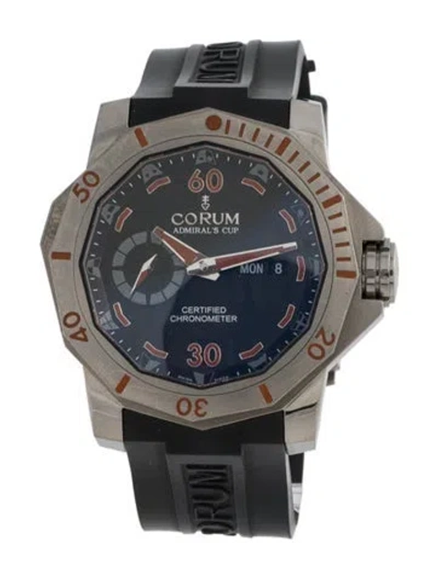 Pre-owned Corum Admiral's Cup Deep Hull 48 Watch In Multi