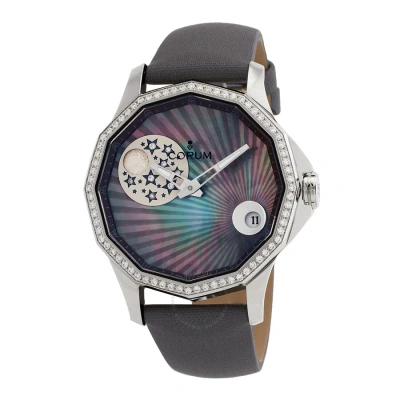 Corum Admiral's Cup Legend Automatic Men's Watch 384.101.47/f149 An01 In Admiral / Black / Grey / Mother Of Pearl / Skeleton