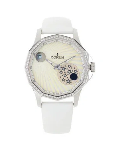 Pre-owned Corum Admiral's Cup Legend Mystery Moon Watch In Multi
