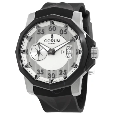 Corum Admirals Cup Challenger Automatic Silver Dial Men's Watch A690/04318 In Black