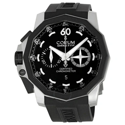 Corum Admirals Cup Chronograph 50 Lhs Men's Watch 753231060371-an12 In Black