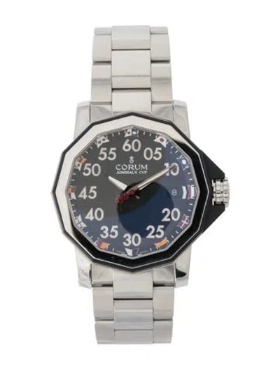 Pre-owned Corum Admirals Cup Watch, 40mm In Multi