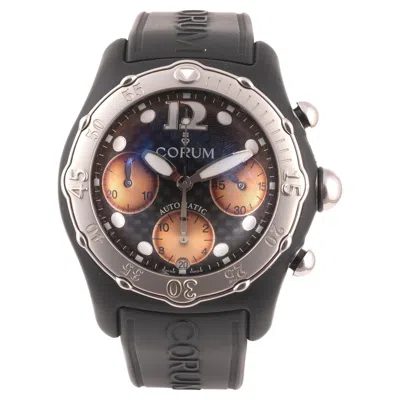 Pre-owned Corum Bubble Diver  In Stainless Steel 45mm Automatic Watch In Multi