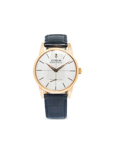 Pre-owned Corum Grand Precis 38mm In White