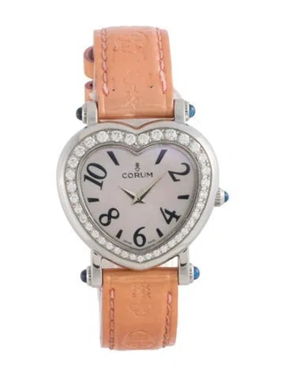 Pre-owned Corum Heartbeat Watch In Multicolor