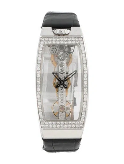 Pre-owned Corum Miss Golden Bridge Watch In Multicolor