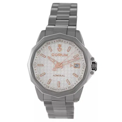 Corum Admiral Automatic Silver Dial Ladies Watch 38 082.202.04 In Metallic