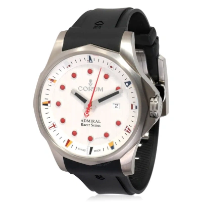 Corum Admiral's Cup Automatic White Dial Men's Watch 411.100.04/f371 Aa16 In Black