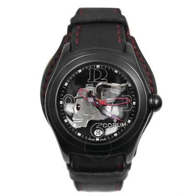 Corum Bubble Night Flyer Automatic Black Dial Men's Watch 082.150.45 In Red   / Black