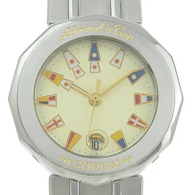 Pre-owned Corum Stainless Steel Wristwatch () In Multi