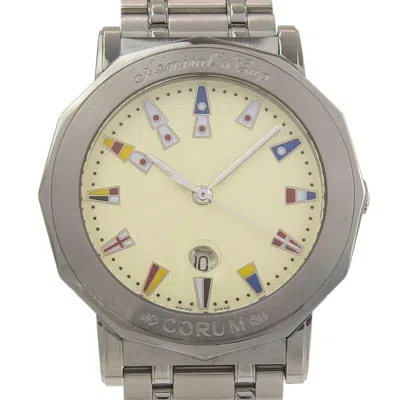 Pre-owned Corum Stainless Steel Wristwatch () In Multi
