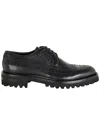 Corvari Lace Up Horse Rubber Bottom In Black  
