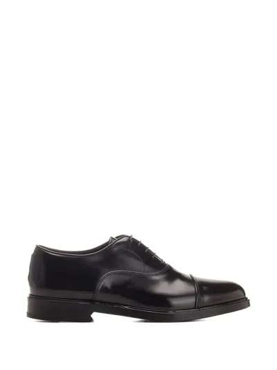Corvari Cap-toe Oxford Shoes In Black