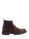 Corvari Chelsea Boot Lace-up Shoes Brown In Brown