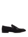CORVARI DOUBLE BUCKLE SUEDE LOAFER