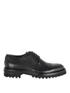 Corvari Lace Up Horse Rubber Bottom In Black