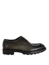 Corvari Lace Up Ilcea Rock Bottom In Green