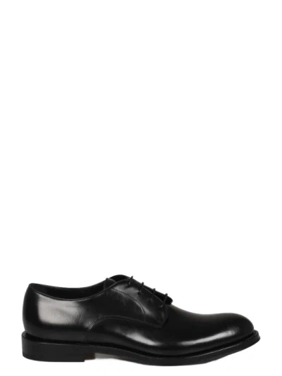 Corvari Lace Up Shoes In Black
