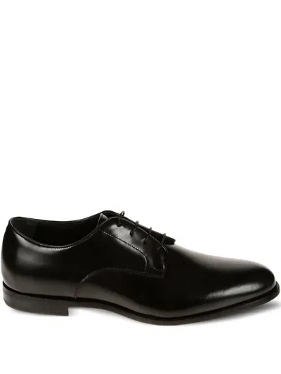 CORVARI LEATHER DERBY SHOES