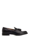 CORVARI LEATHER LOAFER WITH TASSELS