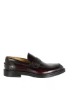 Corvari Loafer Wembley Leather Bottom In Red