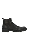 Corvari Man Ankle Boots Black Size 10 Leather In Black
