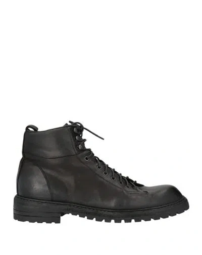 Corvari Man Ankle Boots Black Size 11 Soft Leather In Multi