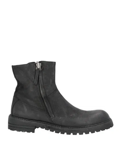 Corvari Man Ankle Boots Black Size 9 Leather
