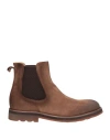 Corvari Man Ankle Boots Tan Size 9 Leather In Brown