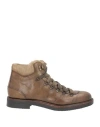 Corvari Man Ankle Boots Khaki Size 9 Leather In Multi