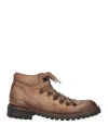 Corvari Man Ankle Boots Light Brown Size 11 Leather In Brown