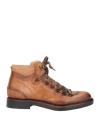 Corvari Man Ankle Boots Light Brown Size 7 Leather
