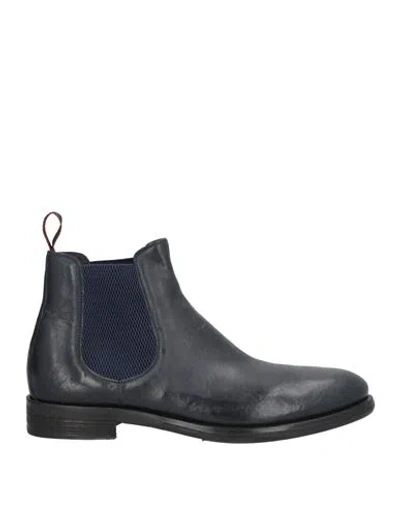 Corvari Man Ankle Boots Midnight Blue Size 12 Soft Leather