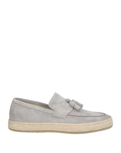 Corvari Man Espadrilles Light Grey Size 9 Leather
