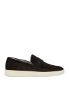 Corvari Man Loafers Dark Brown Size 12 Leather