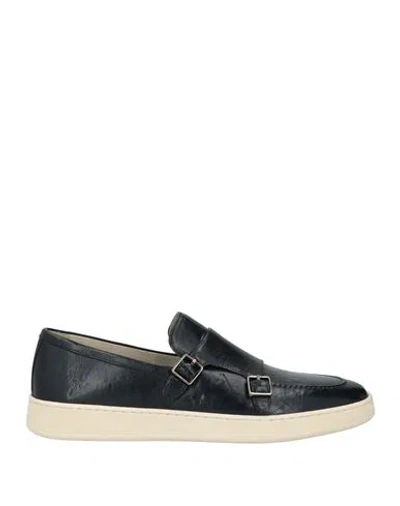 Corvari Man Loafers Midnight Blue Size 6 Leather