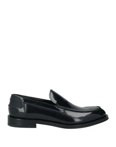 Corvari Man Loafers Midnight Blue Size 9 Leather