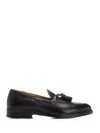 Corvari Blu Mocassino Nappine Vitello 446 Misano In Black