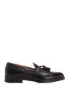 Corvari Moccasin With Tassels Loafers Black