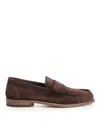 Corvari Beige Mocassino Fascetta Alta Suede 023 In Brown
