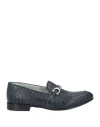 Corvari Woman Loafers Navy Size 7 Leather In Navy