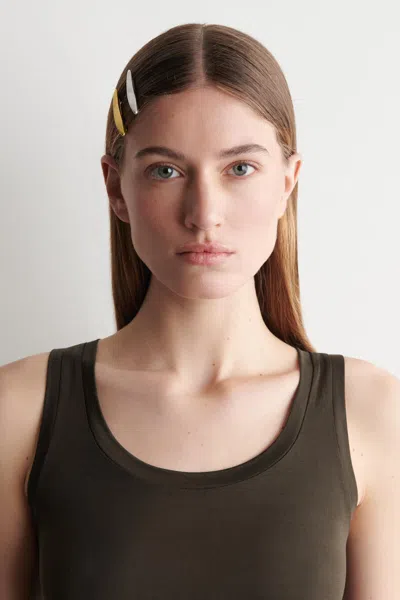 Cos 2-pack Domed Hair Slides In Multi