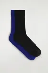 Cos 2-pack Ribbed Socks In Bleu