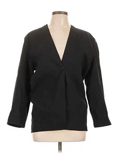 Pre-owned Cos 3/4 Sleeve Blouse In Black