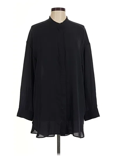 Pre-owned Cos 3/4 Sleeve Blouse In Black