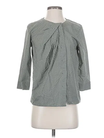 Pre-owned Cos 3/4 Sleeve Blouse In Gray