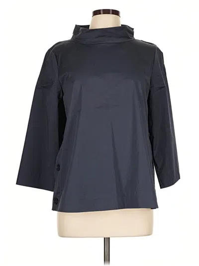 Pre-owned Cos 3/4 Sleeve Blouse In Gray