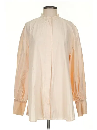 Pre-owned Cos 3/4 Sleeve Blouse In Ivory