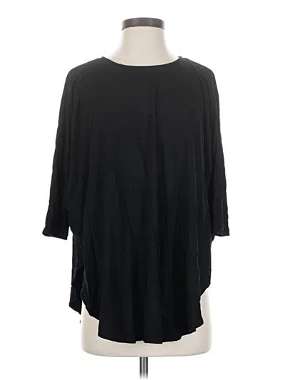 Pre-owned Cos 3/4 Sleeve Top Black Boatneck Tops