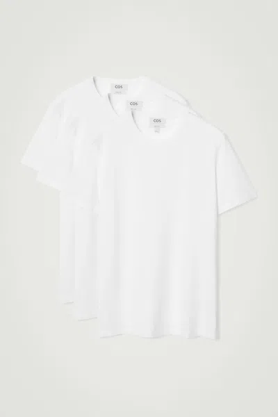 Cos 3pack Cotton Crewneck T-shirts